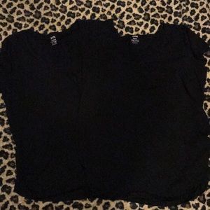 Lot of Black Old Navy maternity shirts